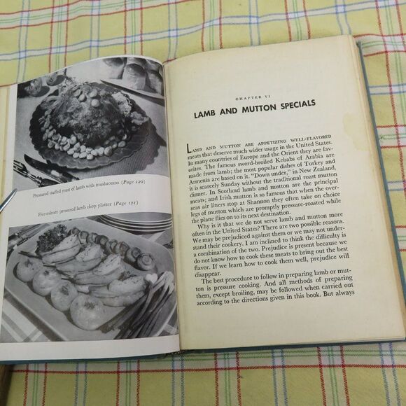 Pressure Cooking Cook Book 1947 1st Edition Ida Bailey Allen Vintage Cookbook - Picture 7 of 10